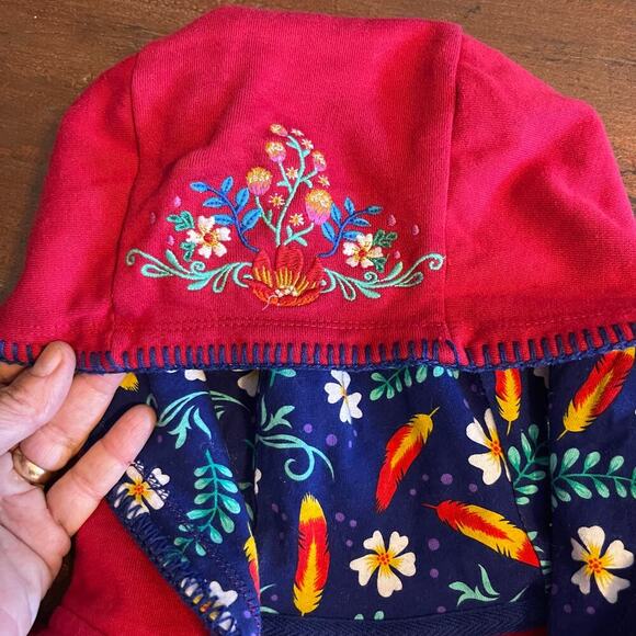 Disney Store Elena of Avalor Girls Hoodie Jacket Size 9/10 - Picture 4 of 11